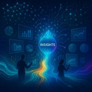 Actionable marketing insights derived from data analytics